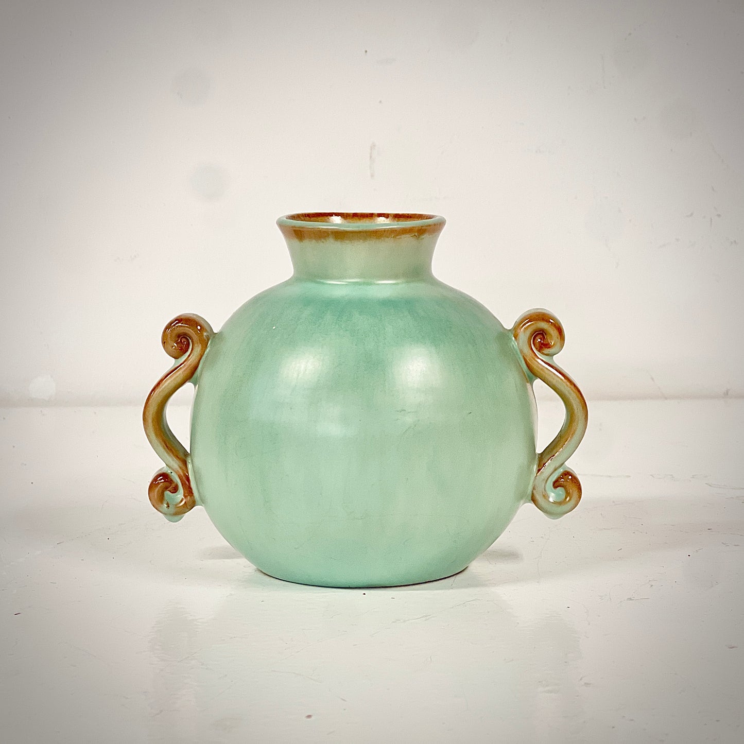 Höganäs Krus Vas AJ Keramik Stengods Art Deco