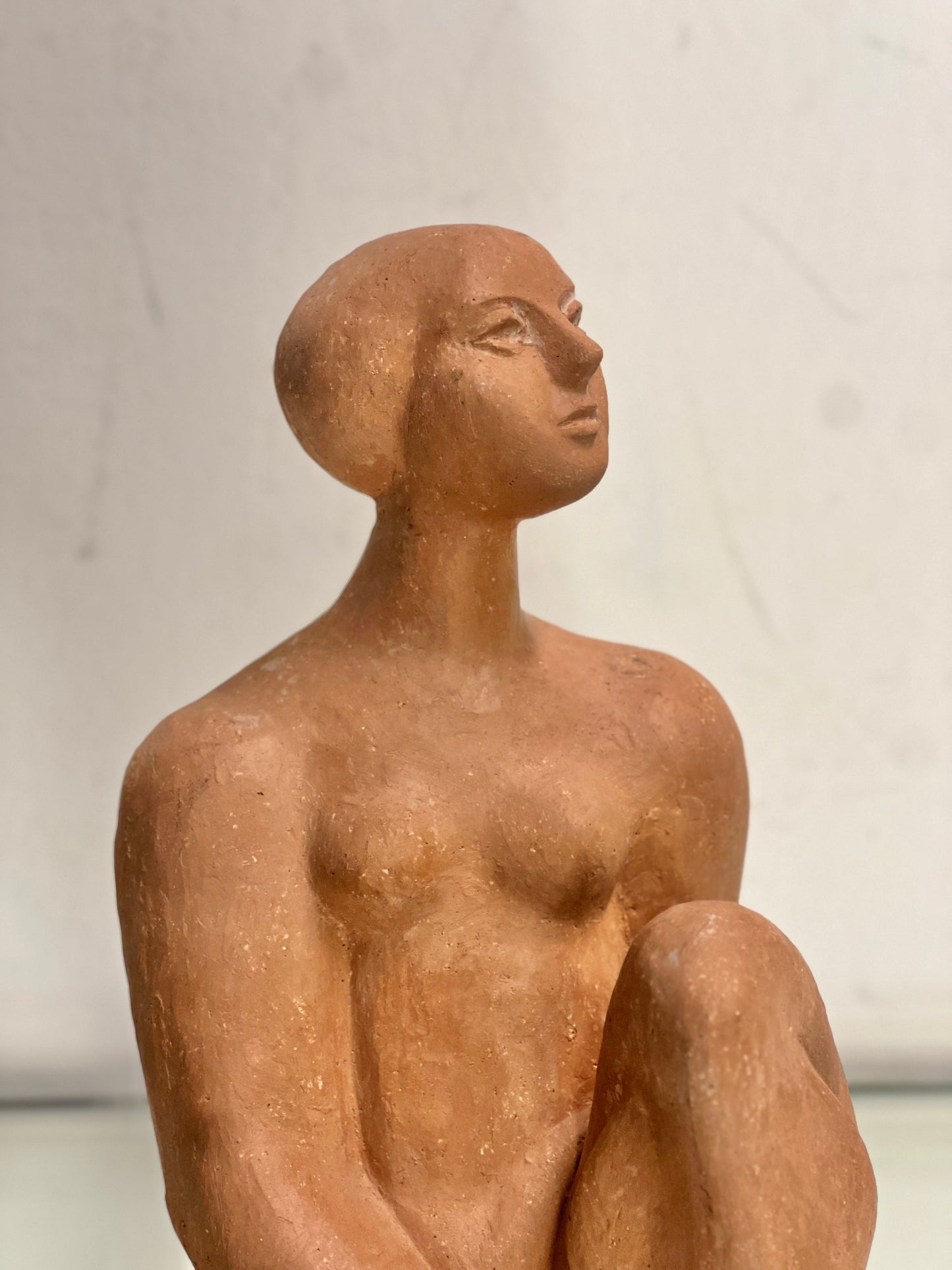 FIGURIN Naken kvinna, Stengods, Roland Alf 1965