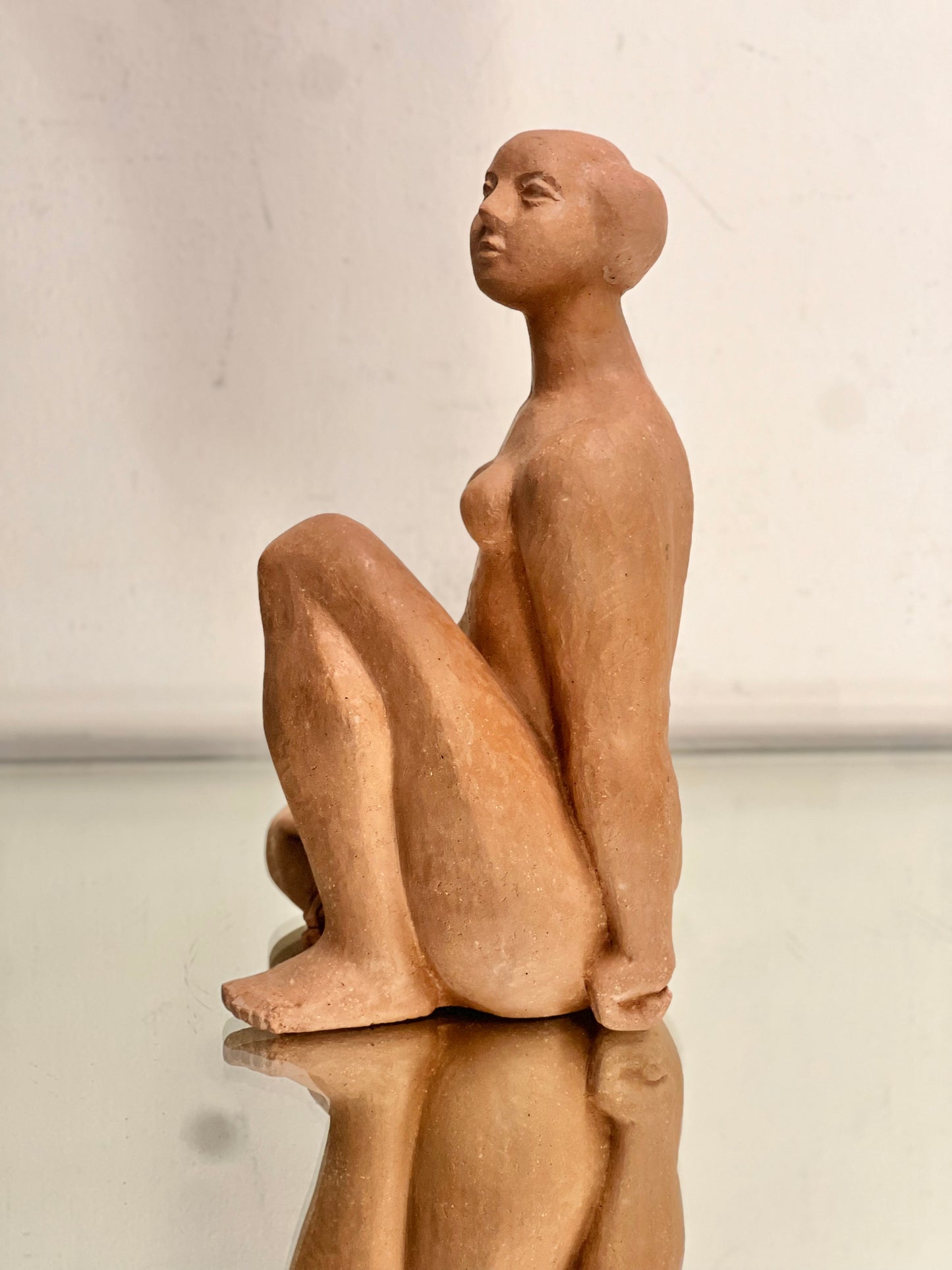 FIGURIN Naken kvinna, Stengods, Roland Alf 1965