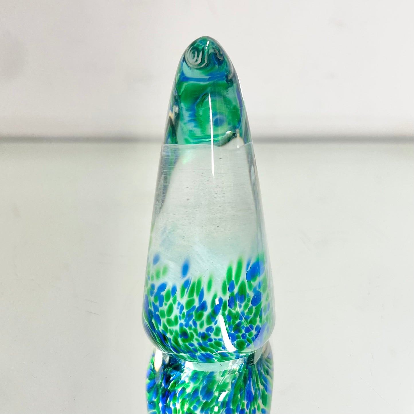 BREVPRESS Glas Micael Segerberg Swedish Glass Signerad