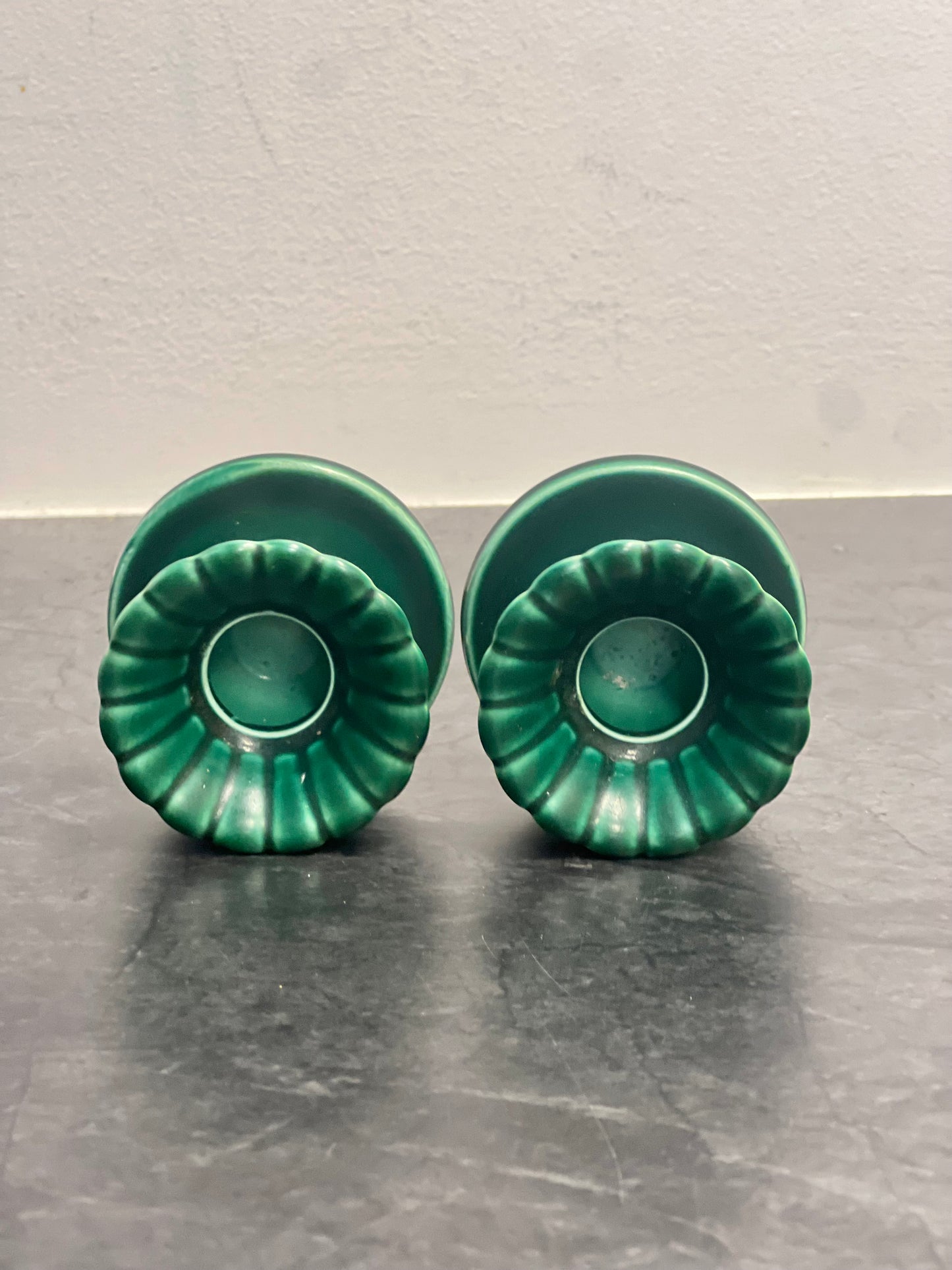 Royal Copenhagen Ljusstakar Paret Fajance Bremerholm Denmark Aluminia