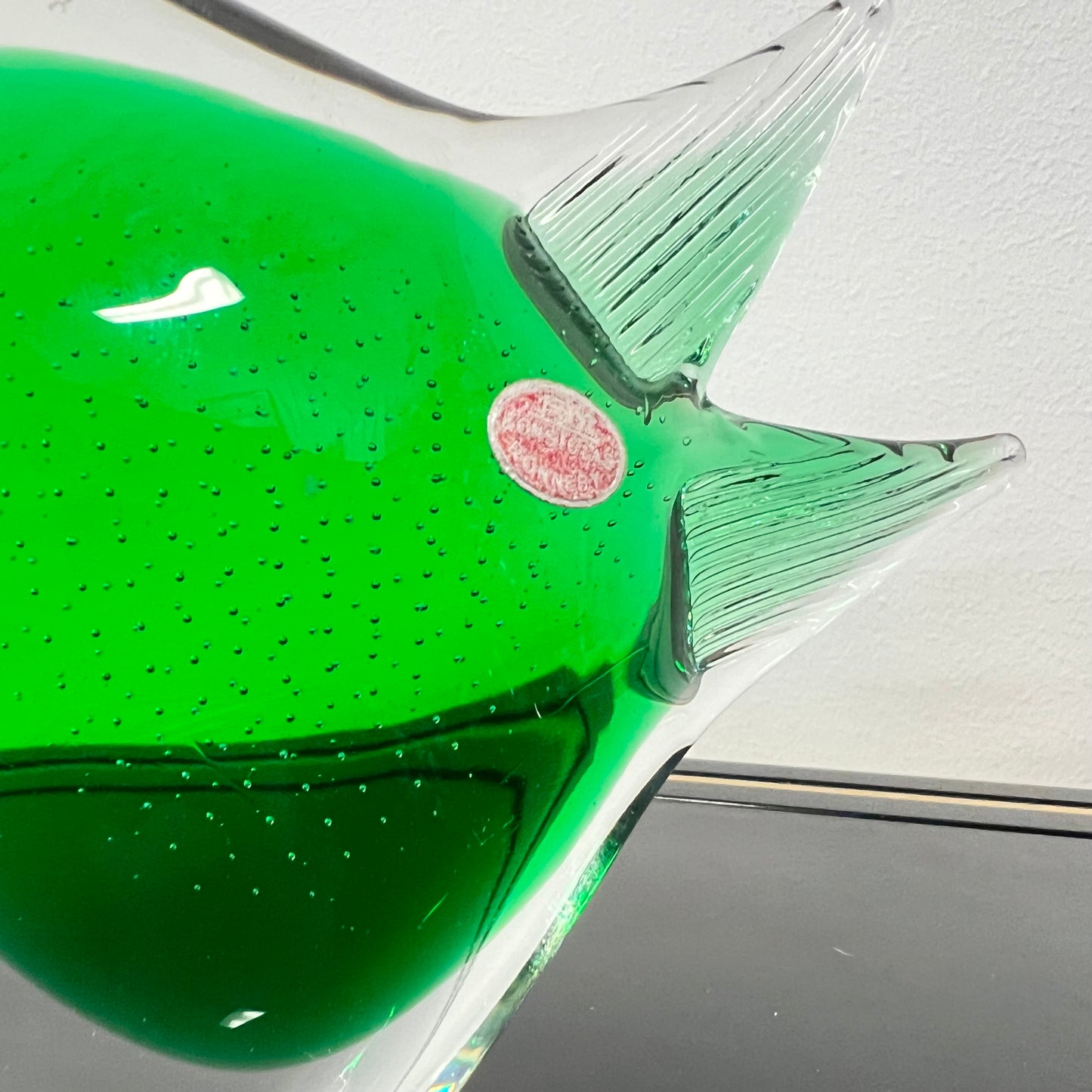FM Ronneby Glasbruk Fisk Figurin