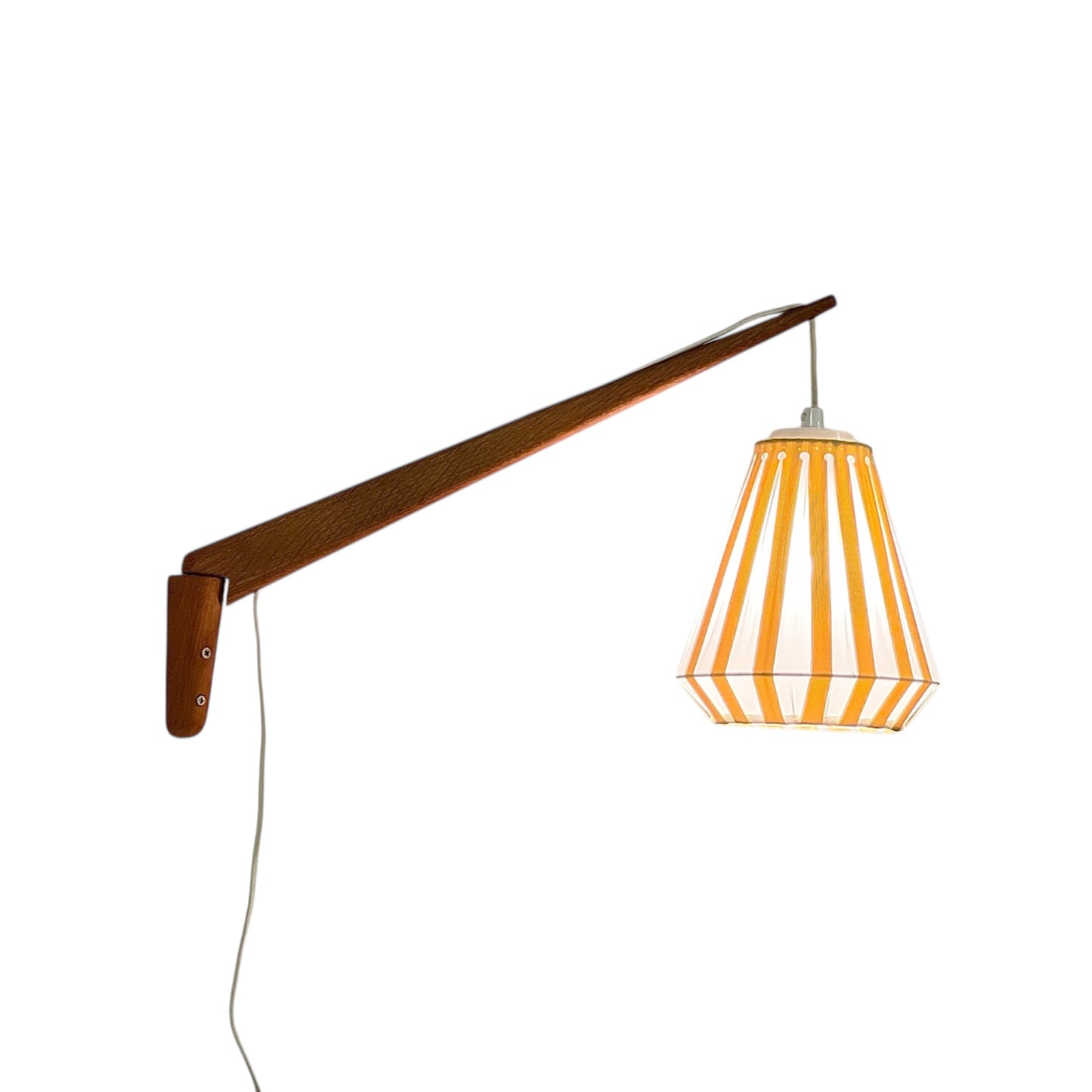Vägglampa Vintage Retro Midcentury Svängbar Arm Fri Frakt