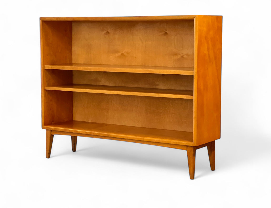 swedish modern bokhylla retro på ben