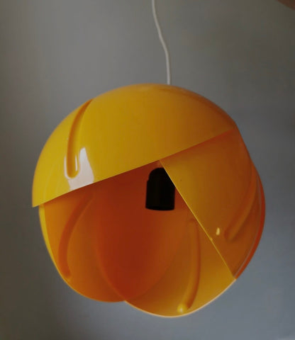 Sculptural Space Age Pedant Lamp Pop Art Pendel