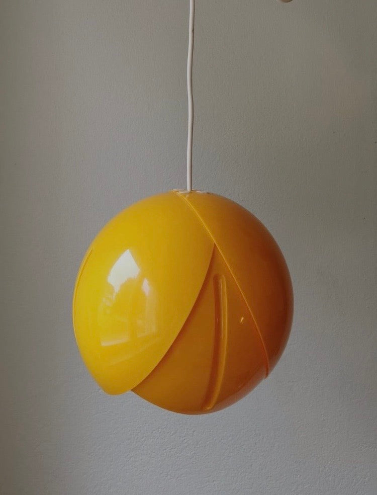 Sculptural Space Age Pedant Lamp Pop Art Pendel