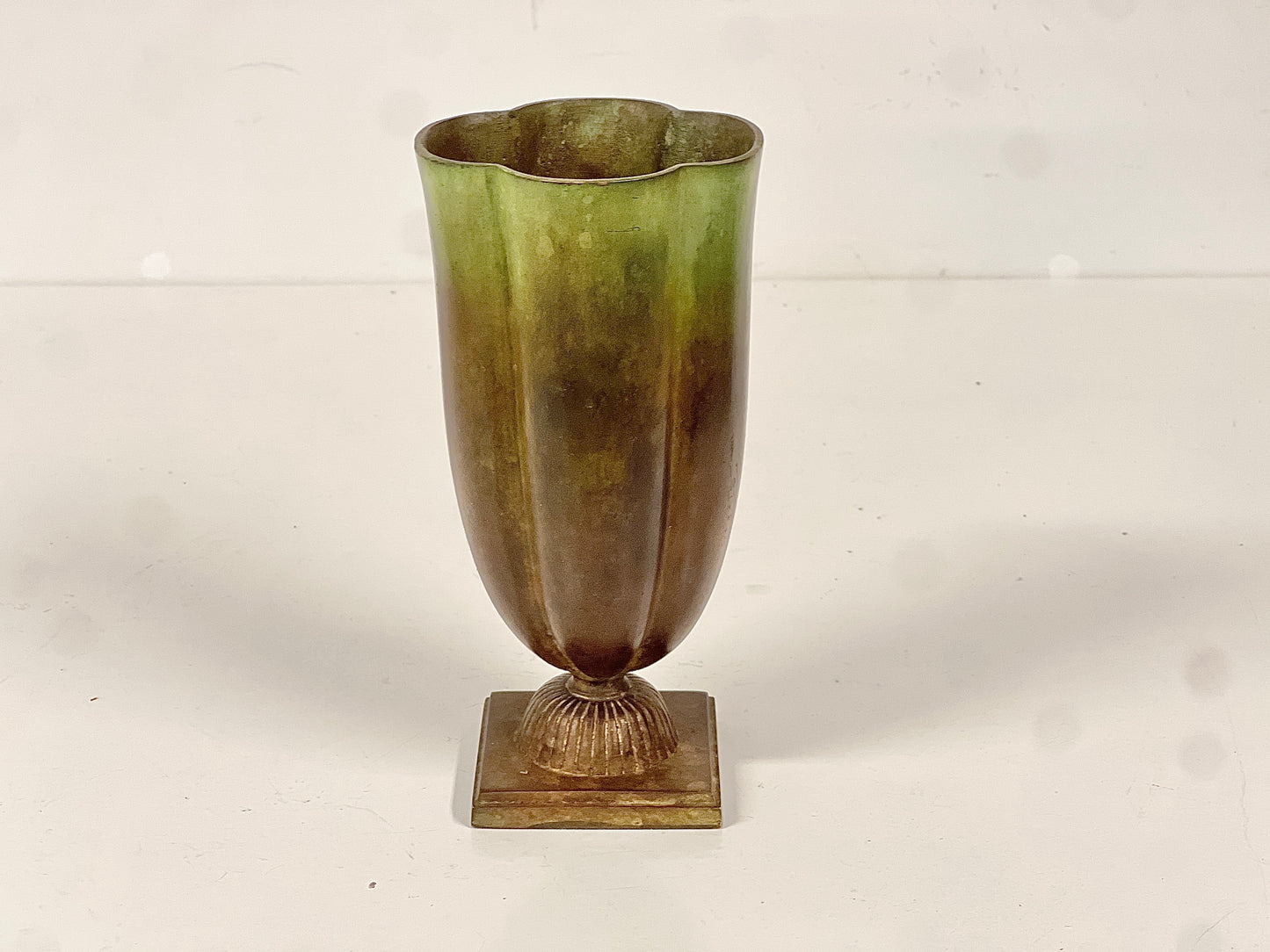 Vas Art Deco Just Andersen GAB Brons Skulptur Fri Frakt