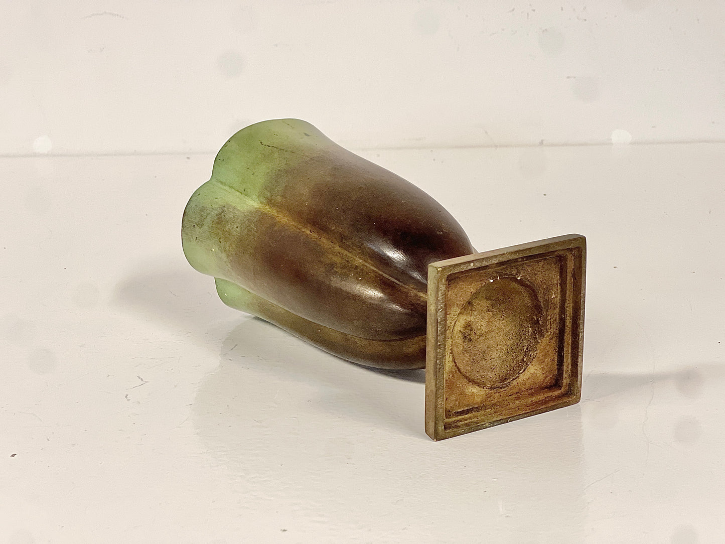 Vas Art Deco Just Andersen GAB Brons Skulptur Fri Frakt