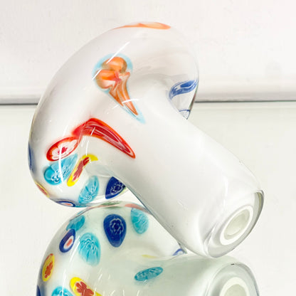 GLASSVAMP Vintage Skulptur Svamp Glas